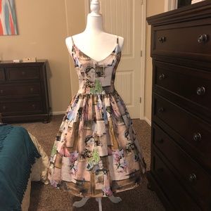 Famous faces dress